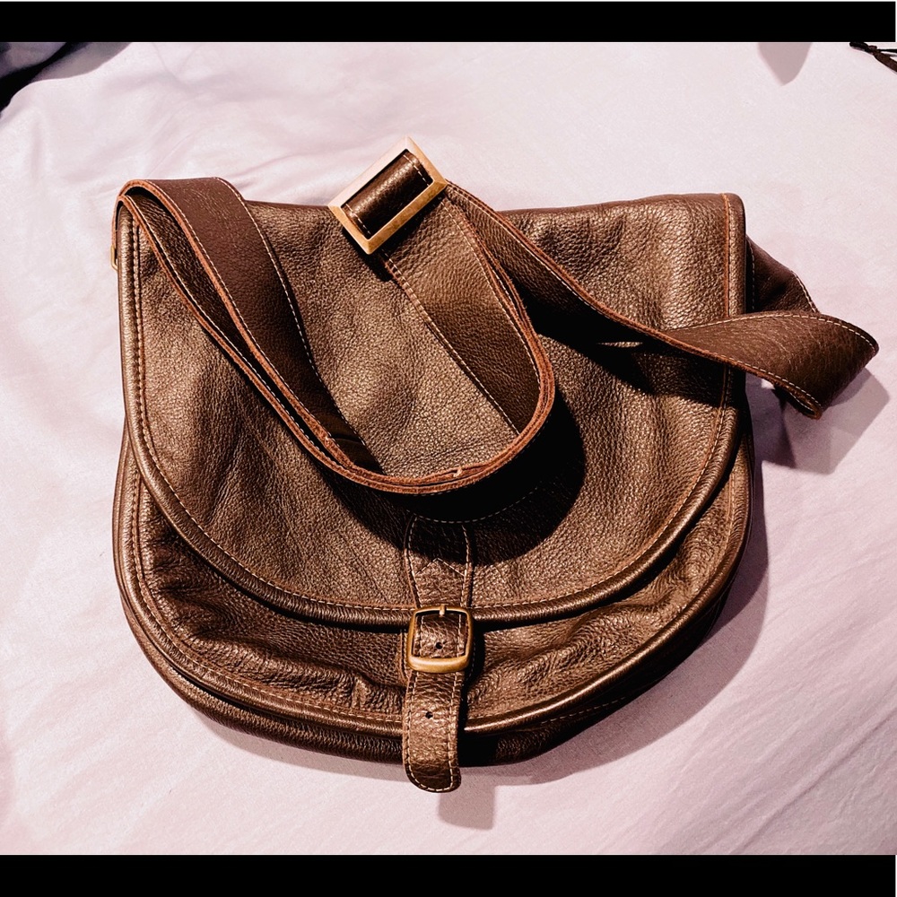 USA Genuine 💯 % Leather Crossbody Shoulder Bag